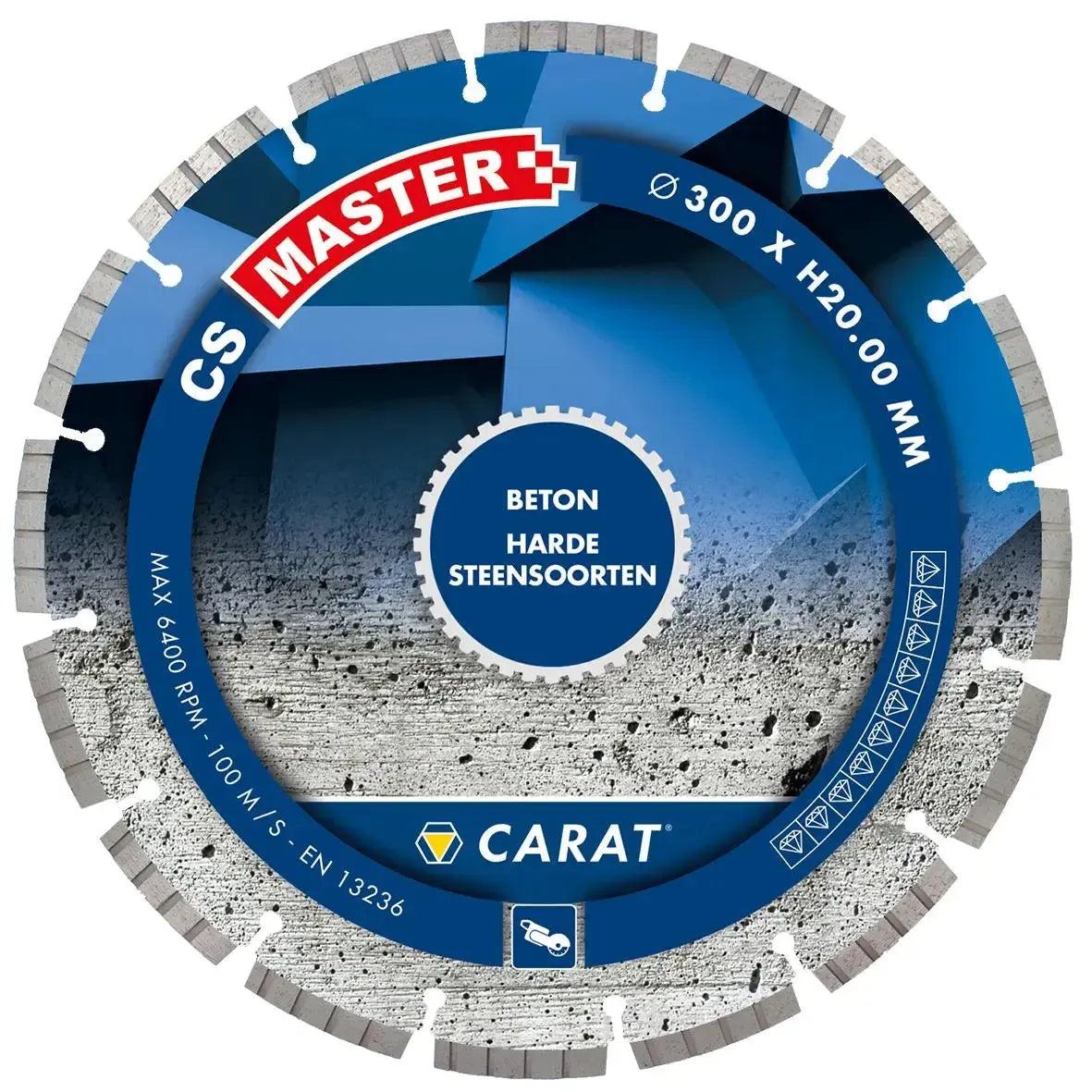 Carat CS MASTER Diamantzaag beton/hard steen 400x20mm - CSM4002000 afbeelding 1
