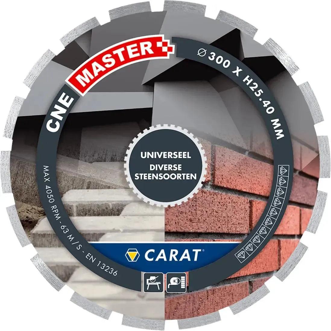 Carat CNE MASTER Diamantzaag universeel 350x25,4mm - CNEM350400 afbeelding 1