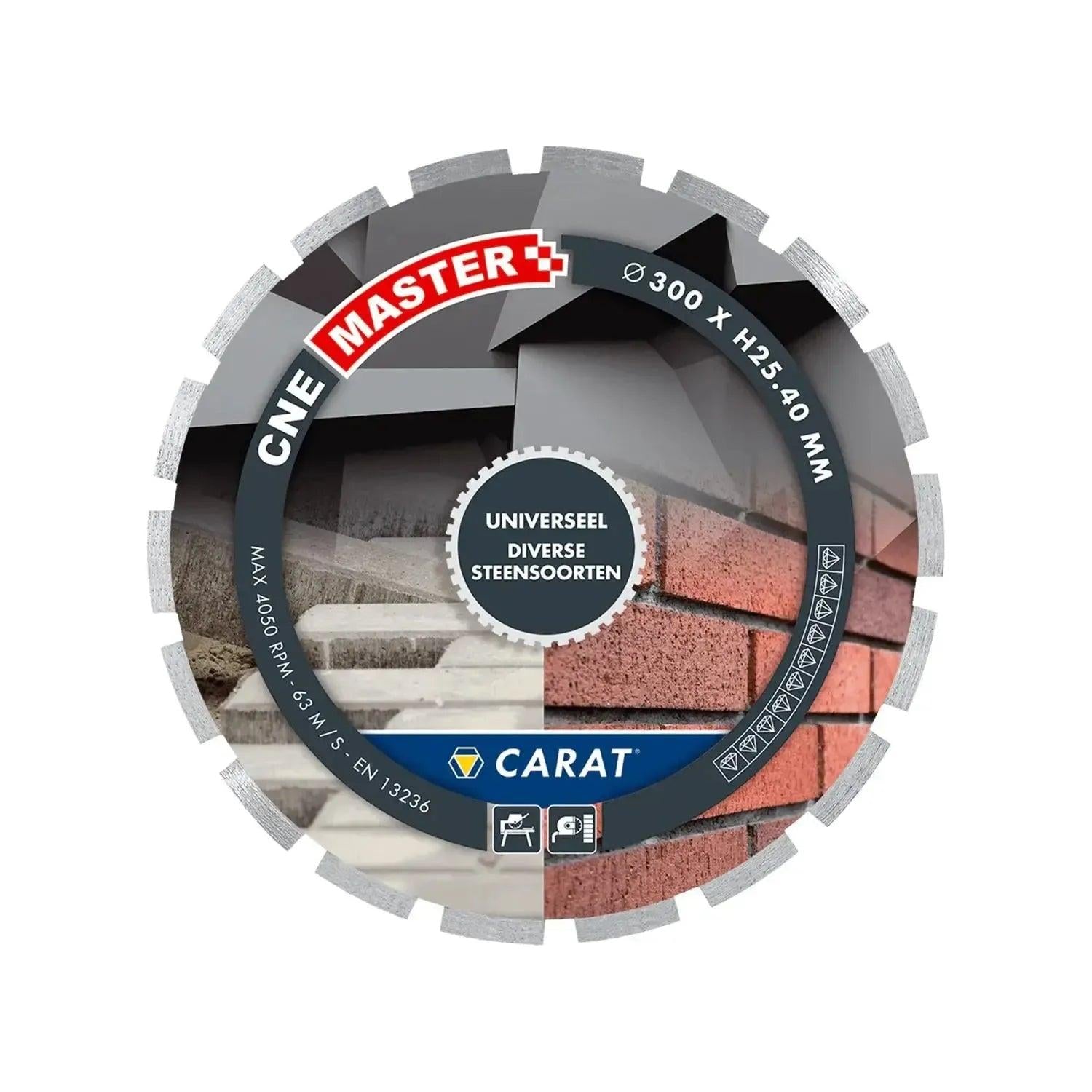 Carat CNE MASTER Diamantzaag universeel 370x30mm - CNEM370500 afbeelding 1