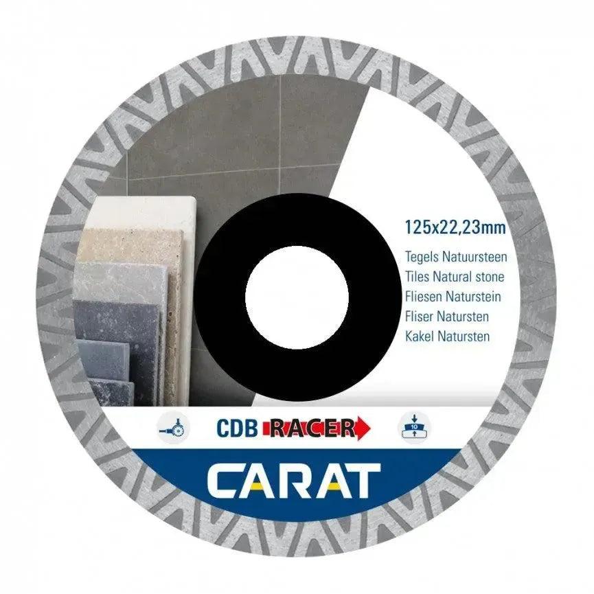 Carat CDB RACER Diamantschijf natuursteen/tegels 125x22,23mm - CDBM125300 afbeelding 1