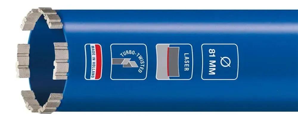 Carat BETON MASTER Laser diamantboor Ø61 x 300mm M30 - EM06130050 afbeelding 1