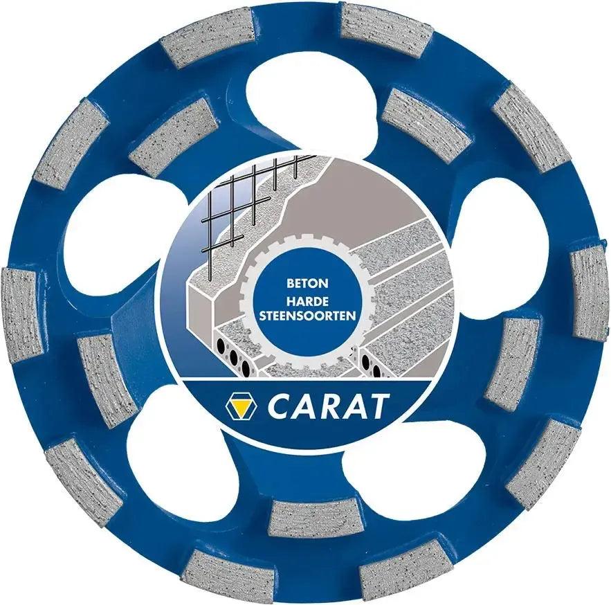 Carat CUBD MASTER DUSTEC® Slijpkop voor beton & hard steen Ø125 x 22,23mm - CUBD1253C0 afbeelding