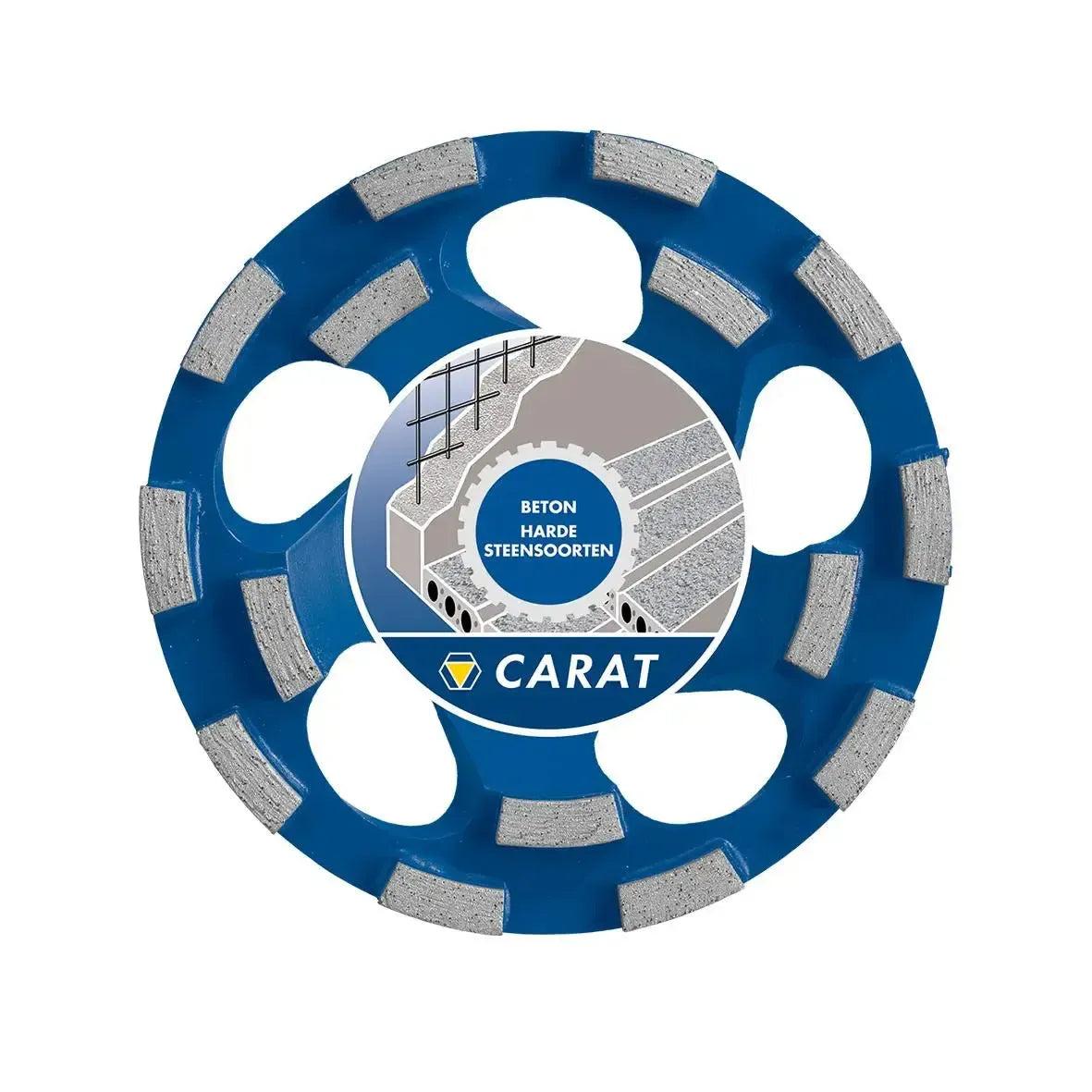 Carat CUBD MASTER DUSTEC® Slijpkop voor beton & hard steen Ø125 x 25,00mm - CUBD1259C0 afbeelding 1