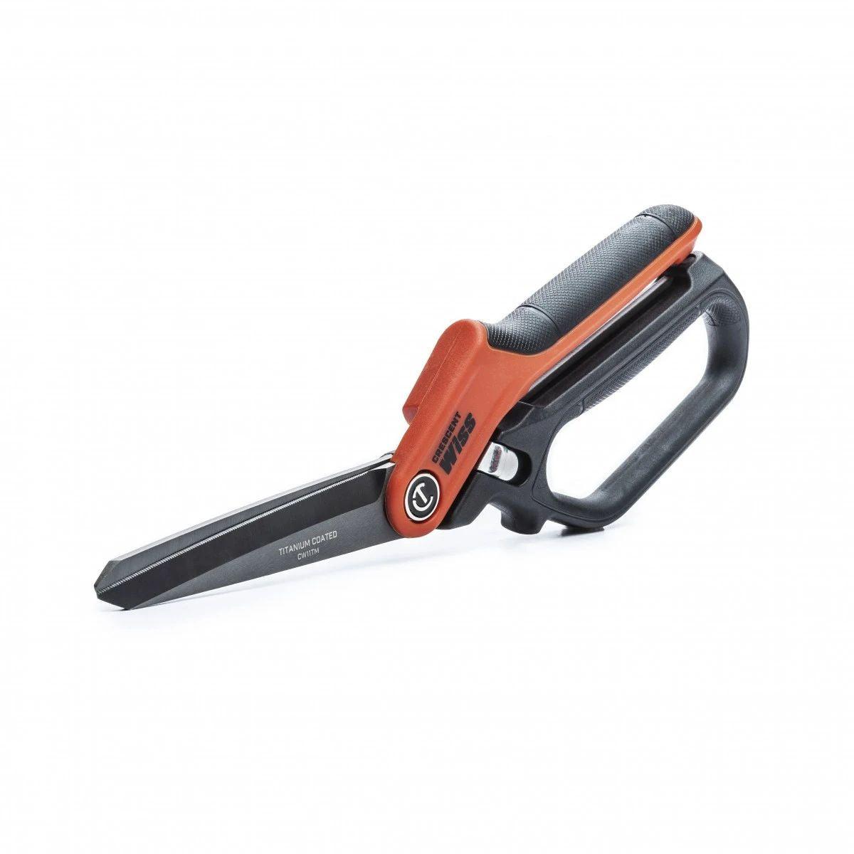Crescent Wiss 11" Industriële titanium gecoate schaar met enkele ring - CW11TM afbeelding