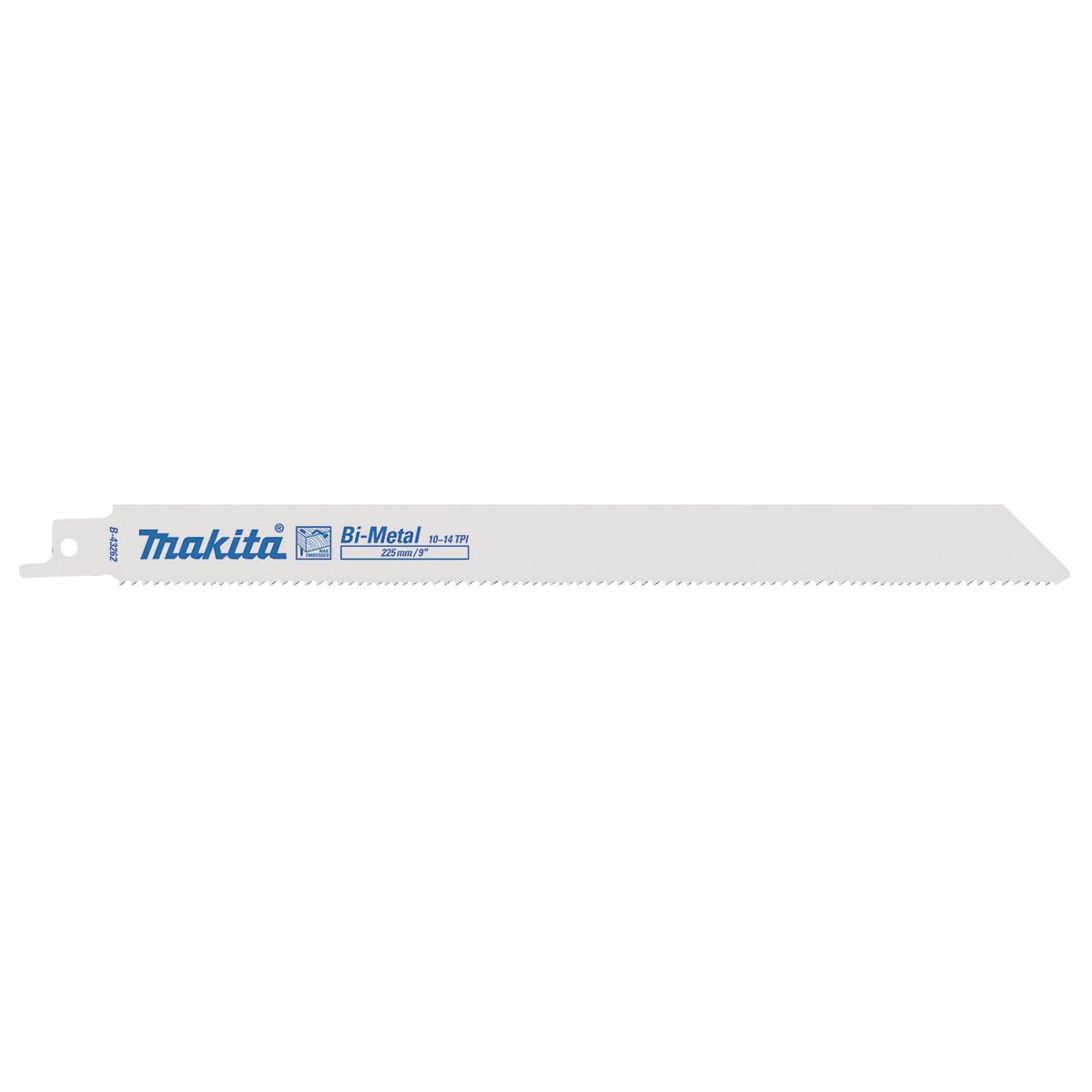 Makita B-43262 Reciprozaagblad Hout/Staal 205mm