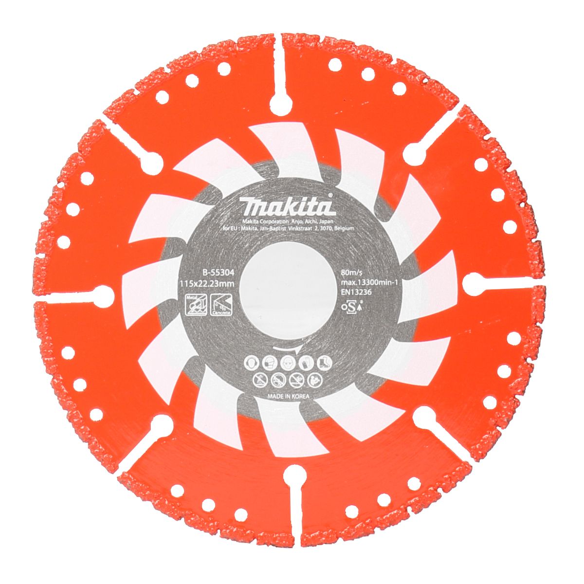 Makita B-55304 Diamantschijf Rescue | 115 x 22,23 x 2,8 mm