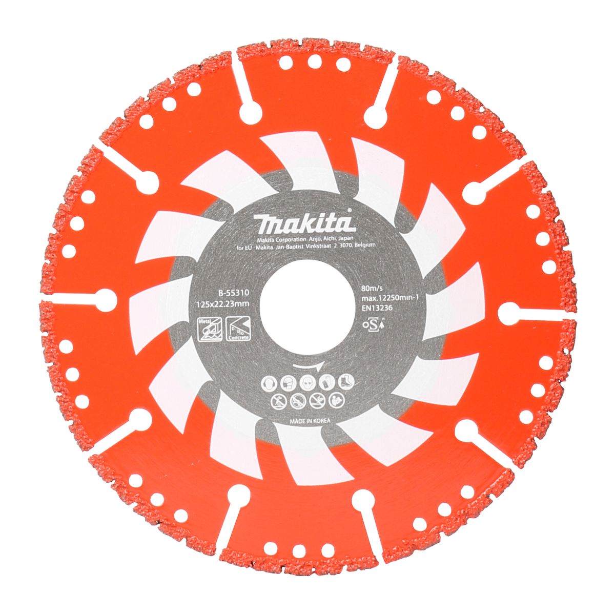 Makita B-55310 Diamantschijf Rescue | 125 x 22,23 x 2,8 mm