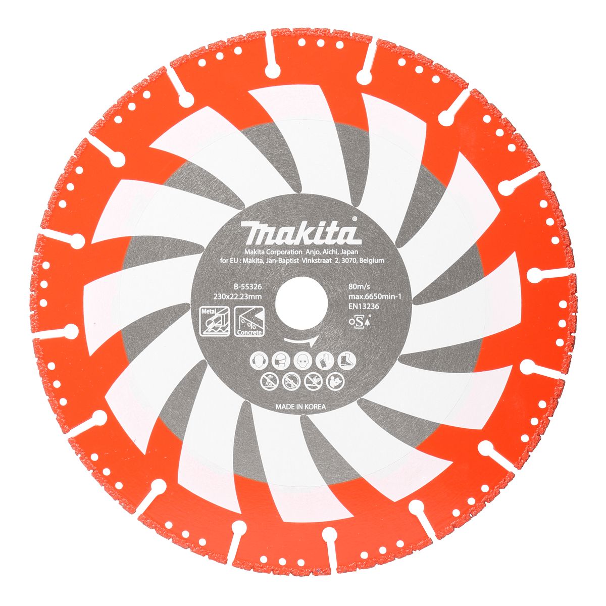 Makita B-55326 Diamantschijf Rescue | 230 x 22,2 x 3,1 mm