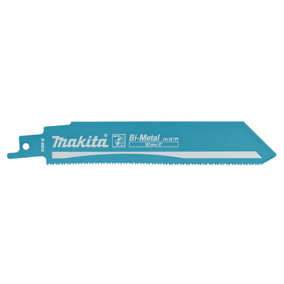 Makita B-55815 Reciprozaagblad Staal 132mm