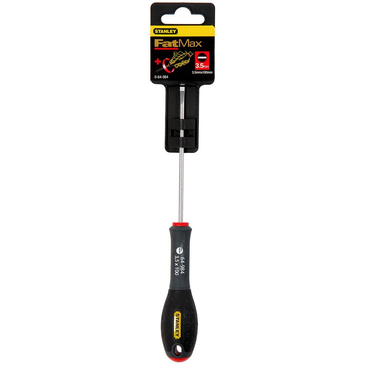 Stanley 0-64-984 FatMax™ Schroevendraaier Parallel 3,5 X 100mm