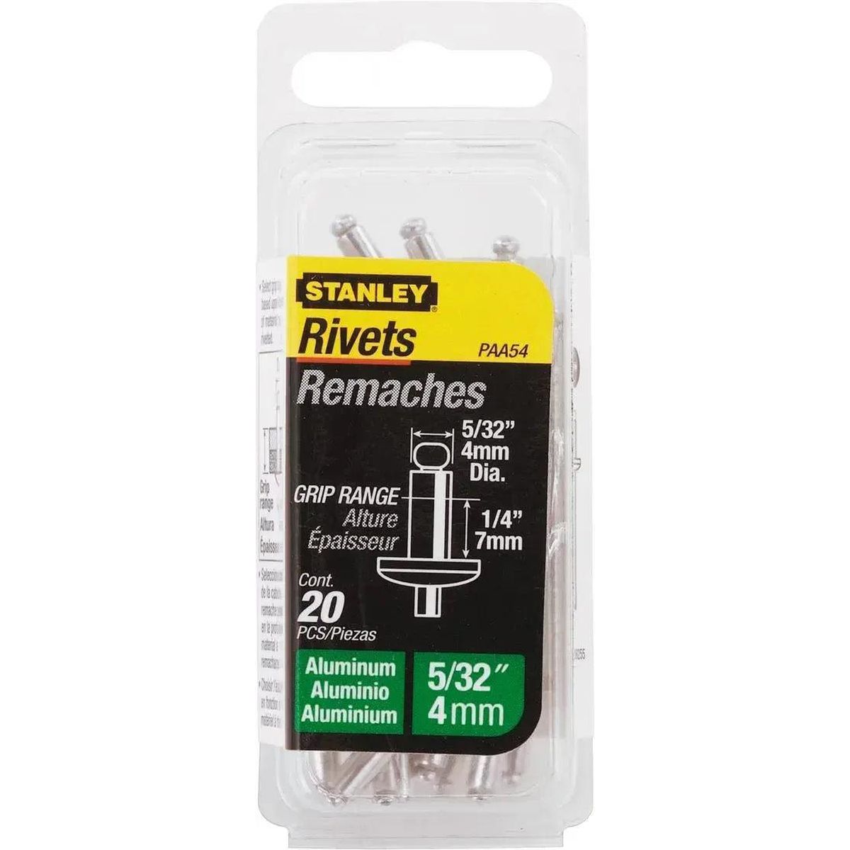 Stanley 1-PAA64T Popnagels 4.7mm