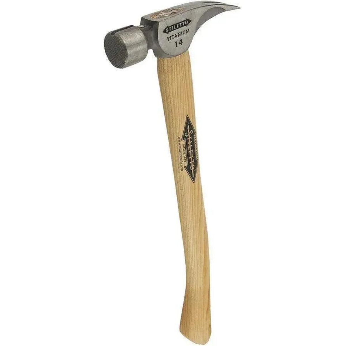 Milwaukee Ti14MC-H18 Titanium Hamer met Houten Steel - 1 st - 4932352583
