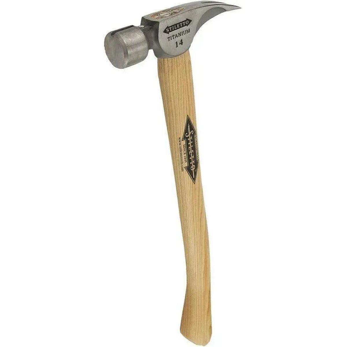 Milwaukee Ti14SC-H18 Titanium Hamer met Houten Steel - 1 st - 4932352584