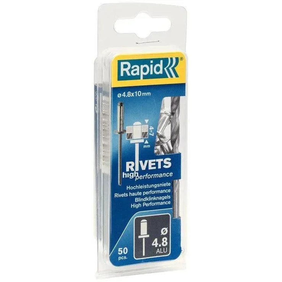 Rapid High performance klinknagel Ø4.8 x 10 mm - 5000387