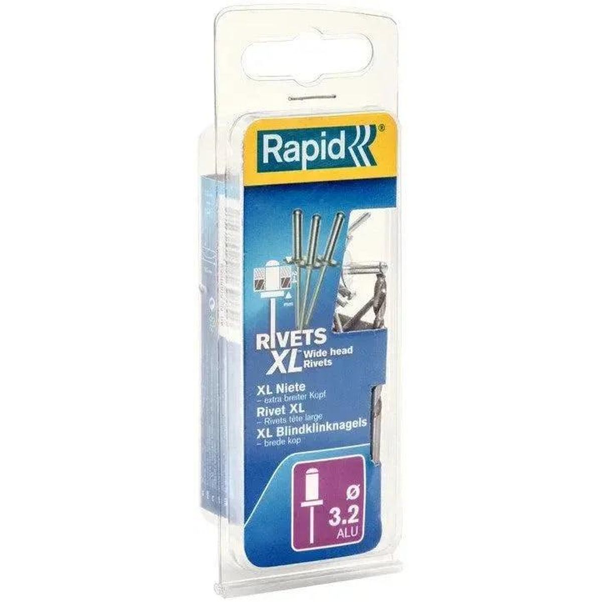 Rapid XL klinknagel Ø3.2 x 8 mm - 5000659