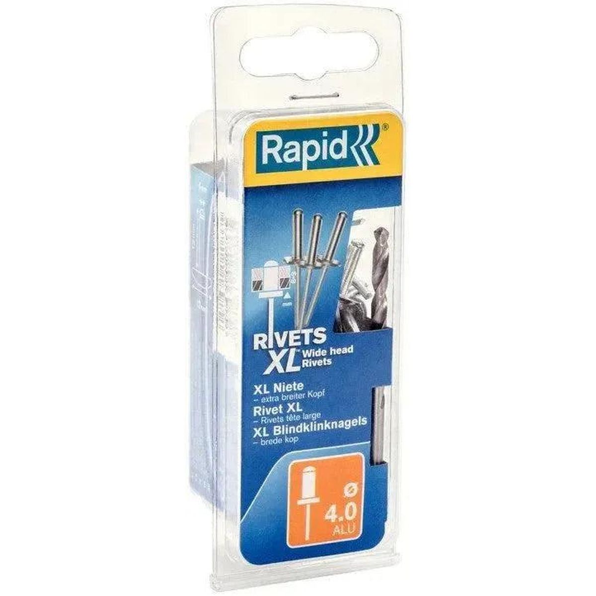 Rapid XL klinknagel Ø4 x 10 mm - 5000660