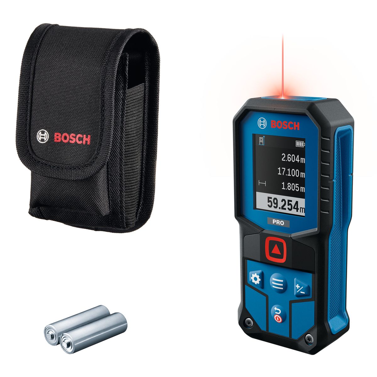Bosch Professional PRO GLM 60-31 Laserafstandsmeter 60m Rood- 0601075001