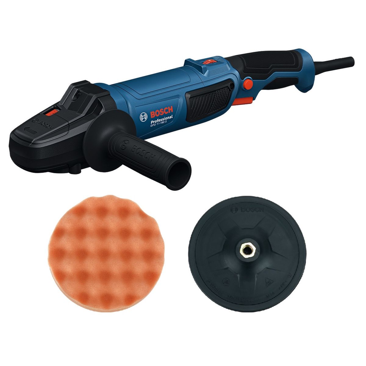 Bosch Professional PRO GPO 11-180 S Polijstmachine 180 mm 1100W - 06013A2300