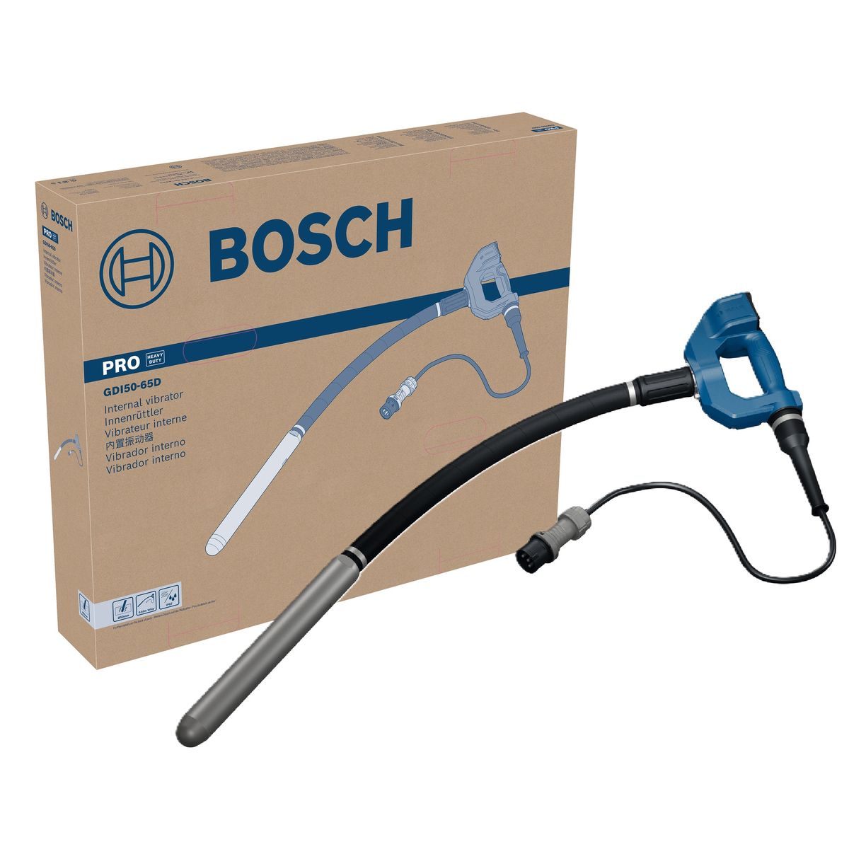 Bosch Professional PRO GDI 50-65 D Betontrilnaald 50 mm - 06019P9200