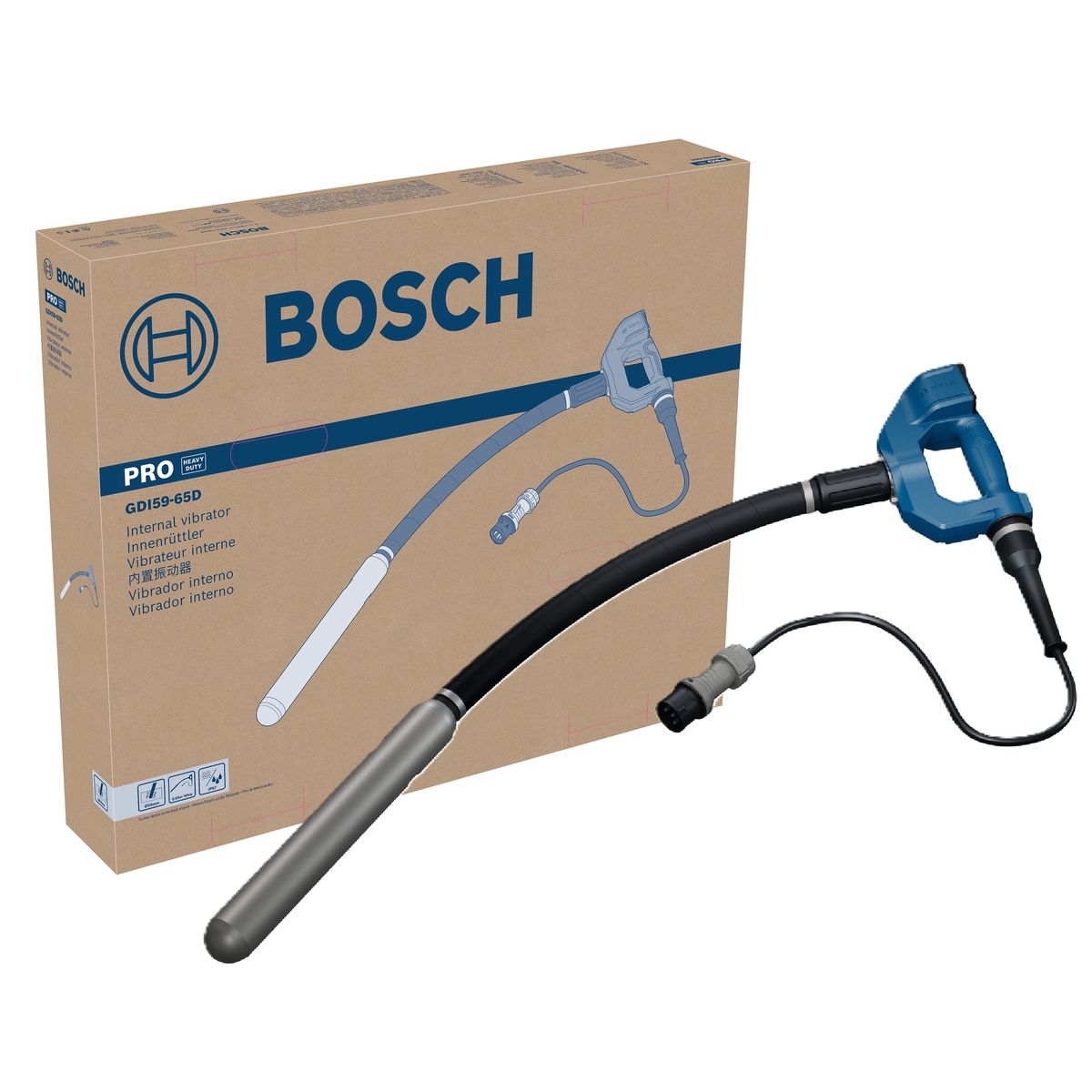 Bosch Professional PRO GDI 59-65 D Betontrilnaald 59 mm - 06019P9300