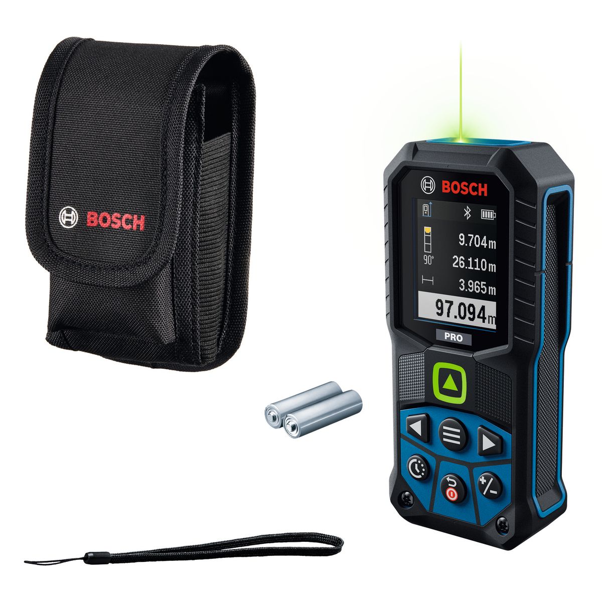 Bosch Professional PRO GLM 100-36 CG Laserafstandsmeter 100m Groen - 0601075700
