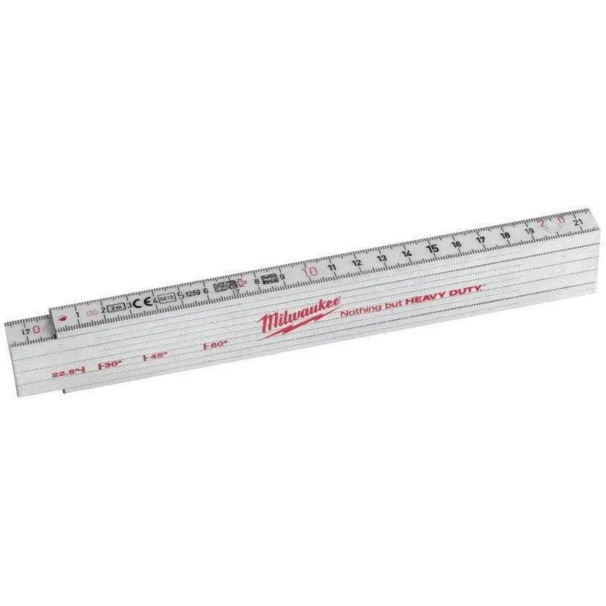 Milwaukee Composiet vouwmeter/duimstok 2 m - 4932459301