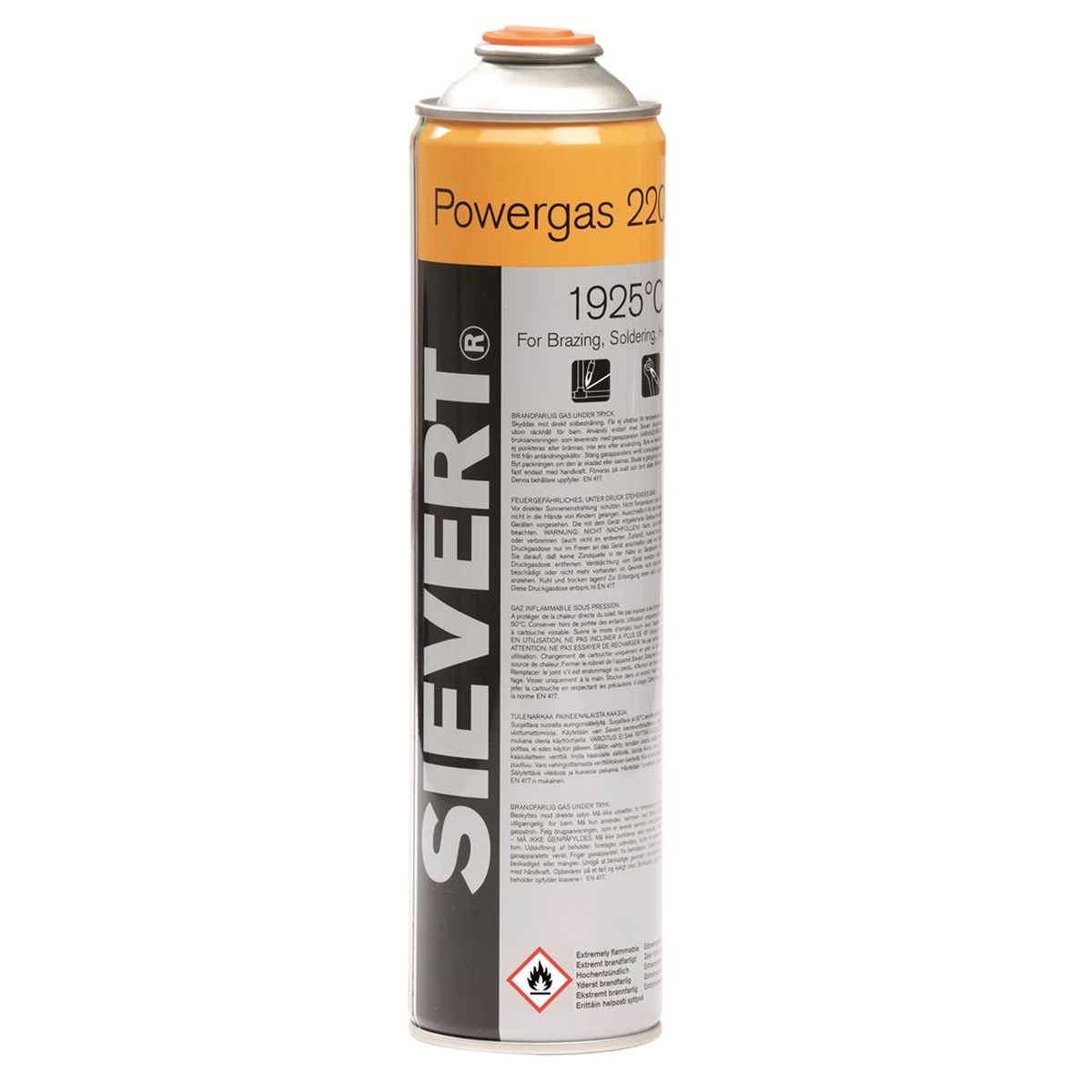 Sievert Gaspatroon Powergas 600 ml - 220483