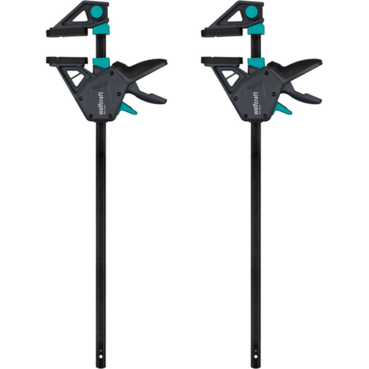 Wolfcraft eenhandklem SET - Lijmklem PRO MAX 450mm - Lijmtang - Snelspanklem - 8662060