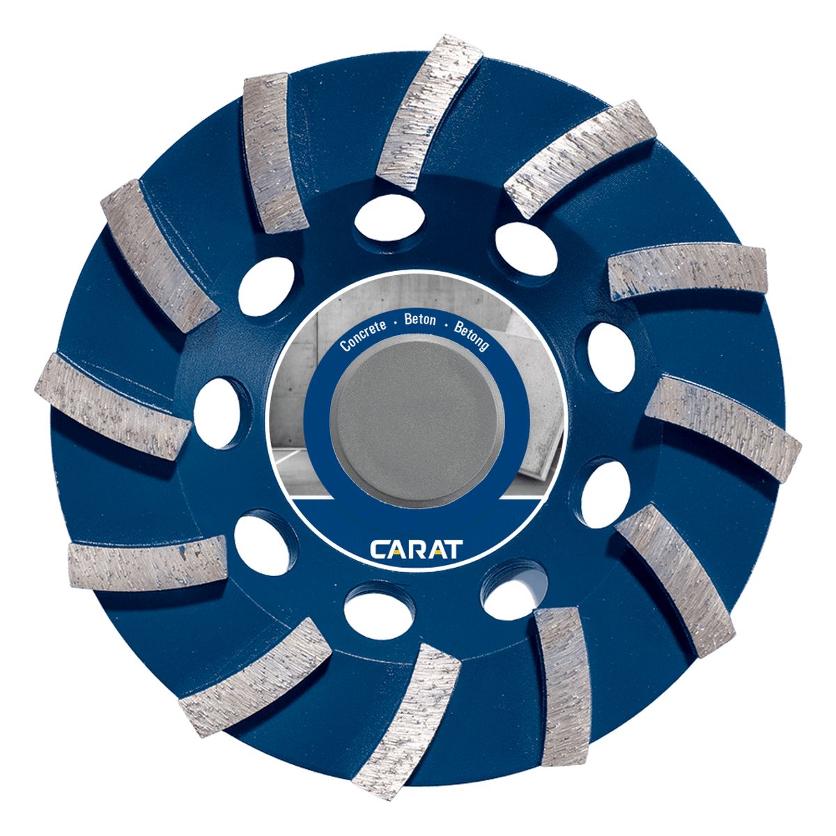 Carat Slijpkop beton CUDG Ø 125 mm, asgat 22,23 mm - CUDG125300