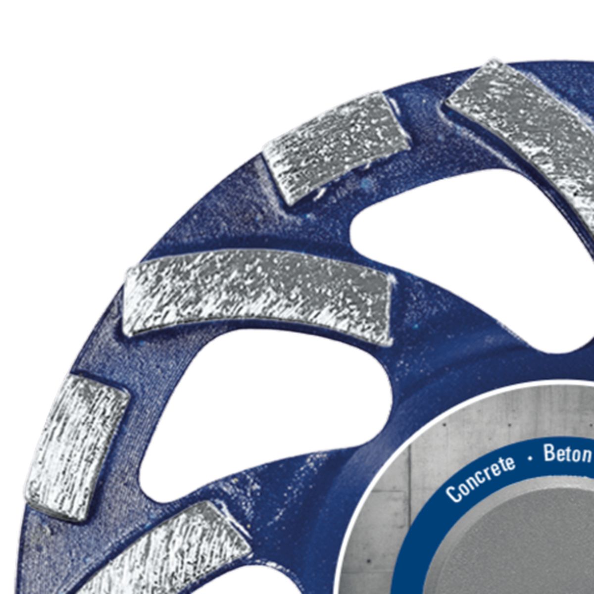 Carat Slijpkop beton CUBC Ø 125 mm, asgat 22,23 mm - CUBC1253C0