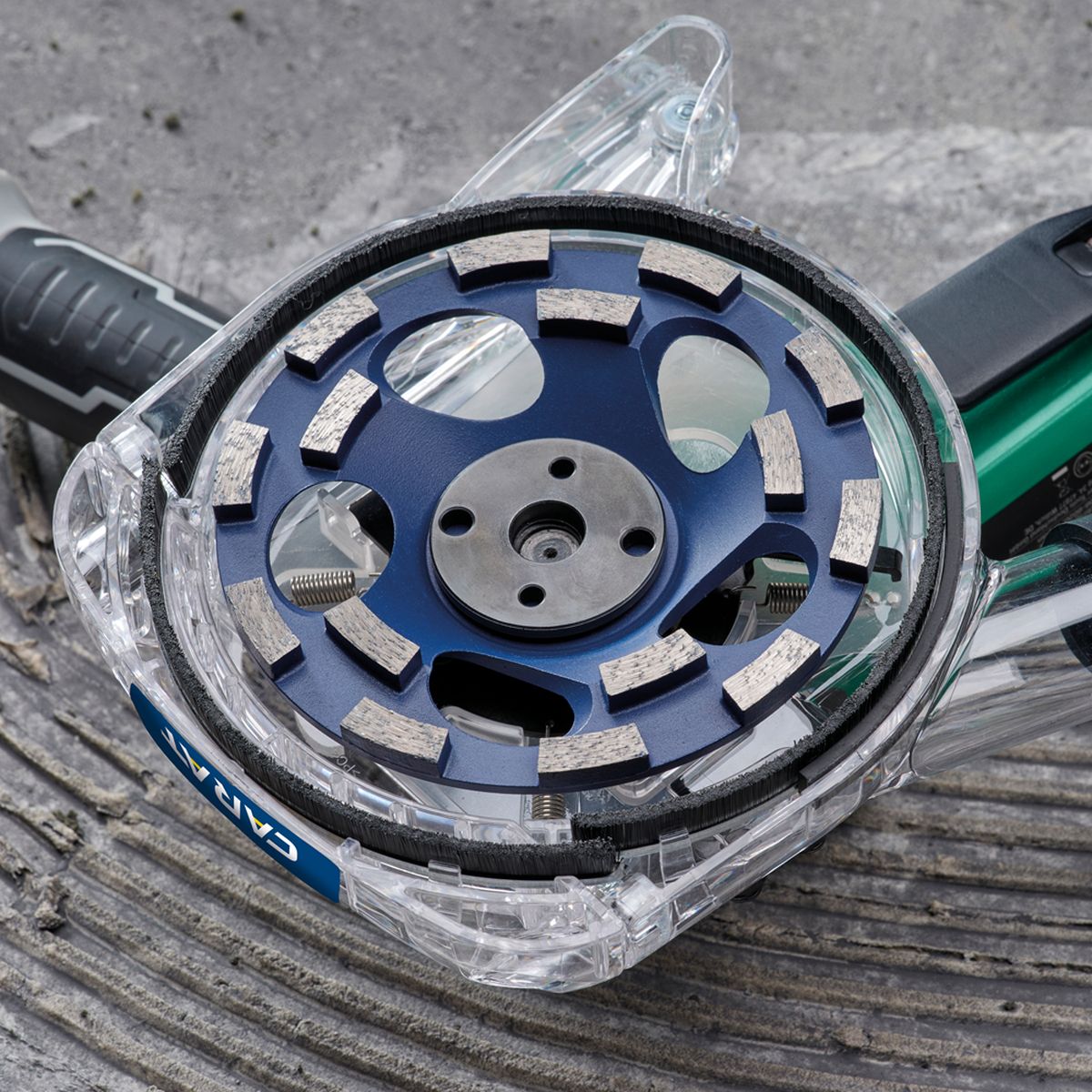 Carat Stof- en beschermkap voor haakse slijpers Ø 115-125 mm - DPSK020000