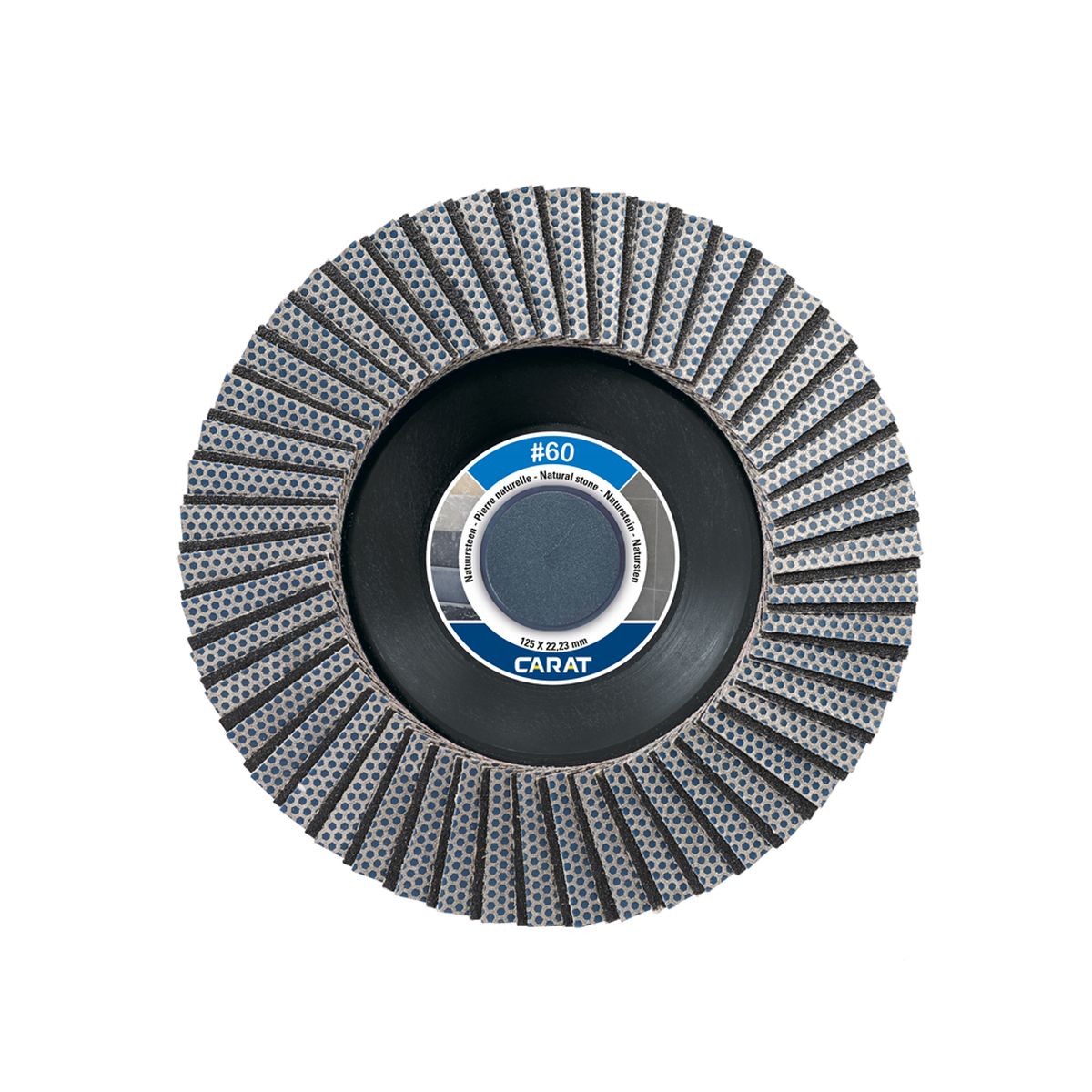 Carat Diamant lamellenschijf EFD Ø 125 mm, asgat 22,23 mm, korrel 60 - EFD0600000