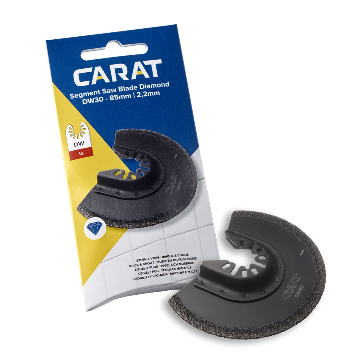 Carat Diamant multi tool DW30, 85 mm, breedte 2 mm - EMT01DW300