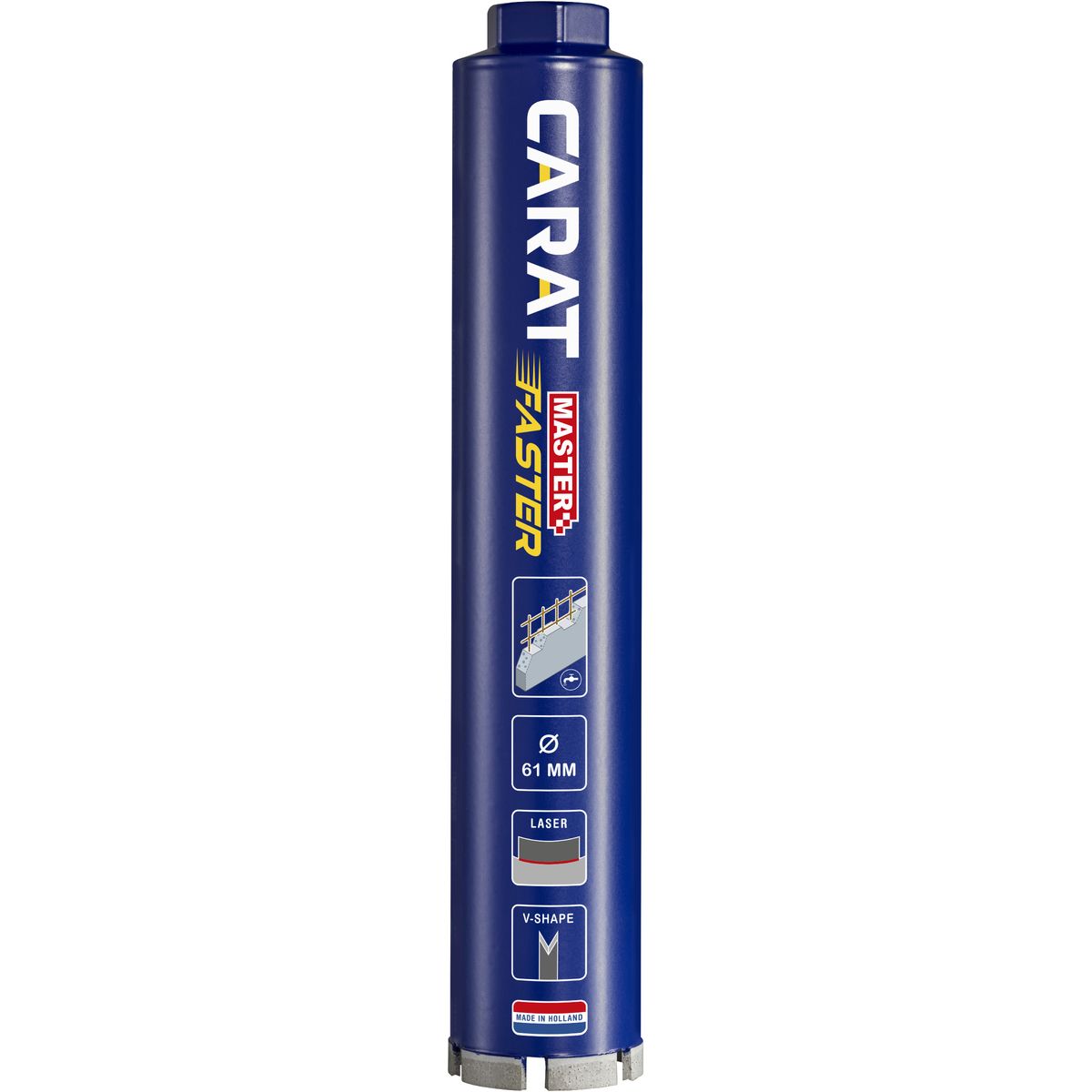 Carat Diamantboor laser beton Ø 81 mm, lengte 300 mm, M30 - EMF0813005