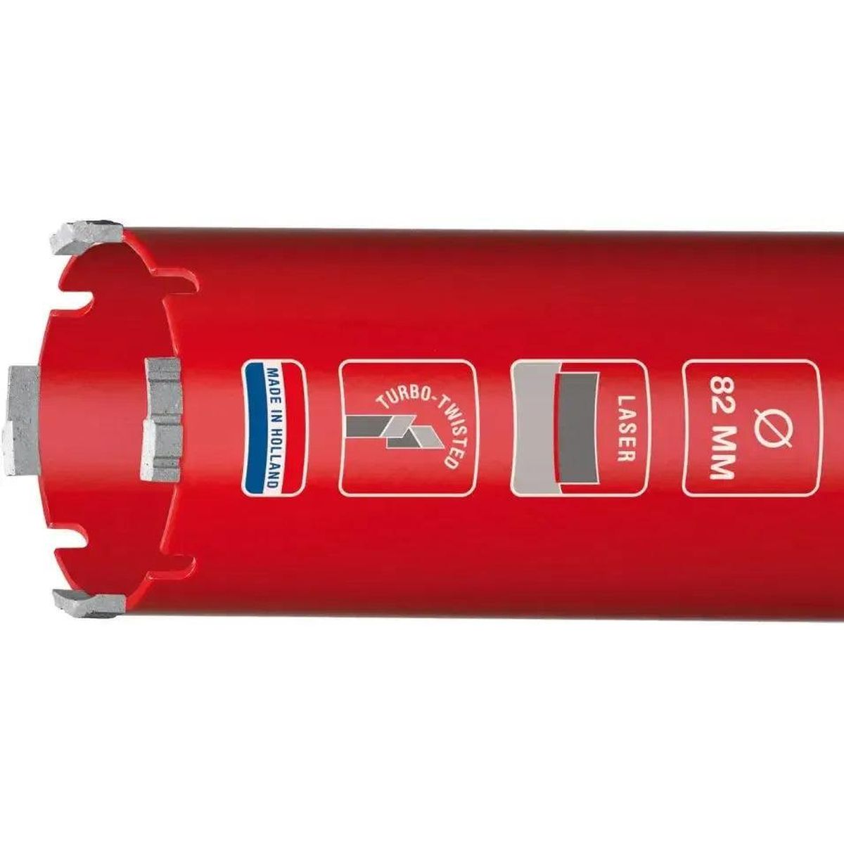 Carat DUSTEC® Droogboor Ø82 x 150mm M16 - HTM0821504
