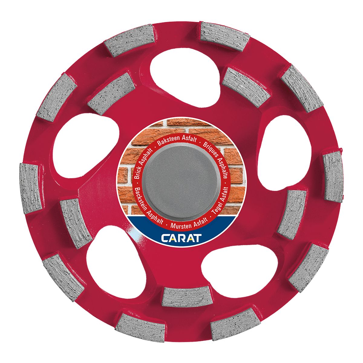 Carat Slijpkop baksteen CUBD Ø 125 mm, asgat 22,23 mm - CUBD1253A0