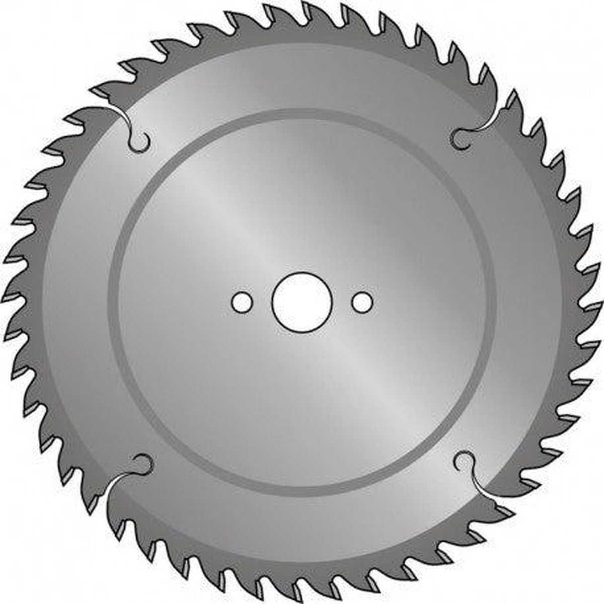 RvS Tools Cirkelzaagblad voor Trespa | Ø 160mm Asgat 20mm 48T - A160-48T-20TF
