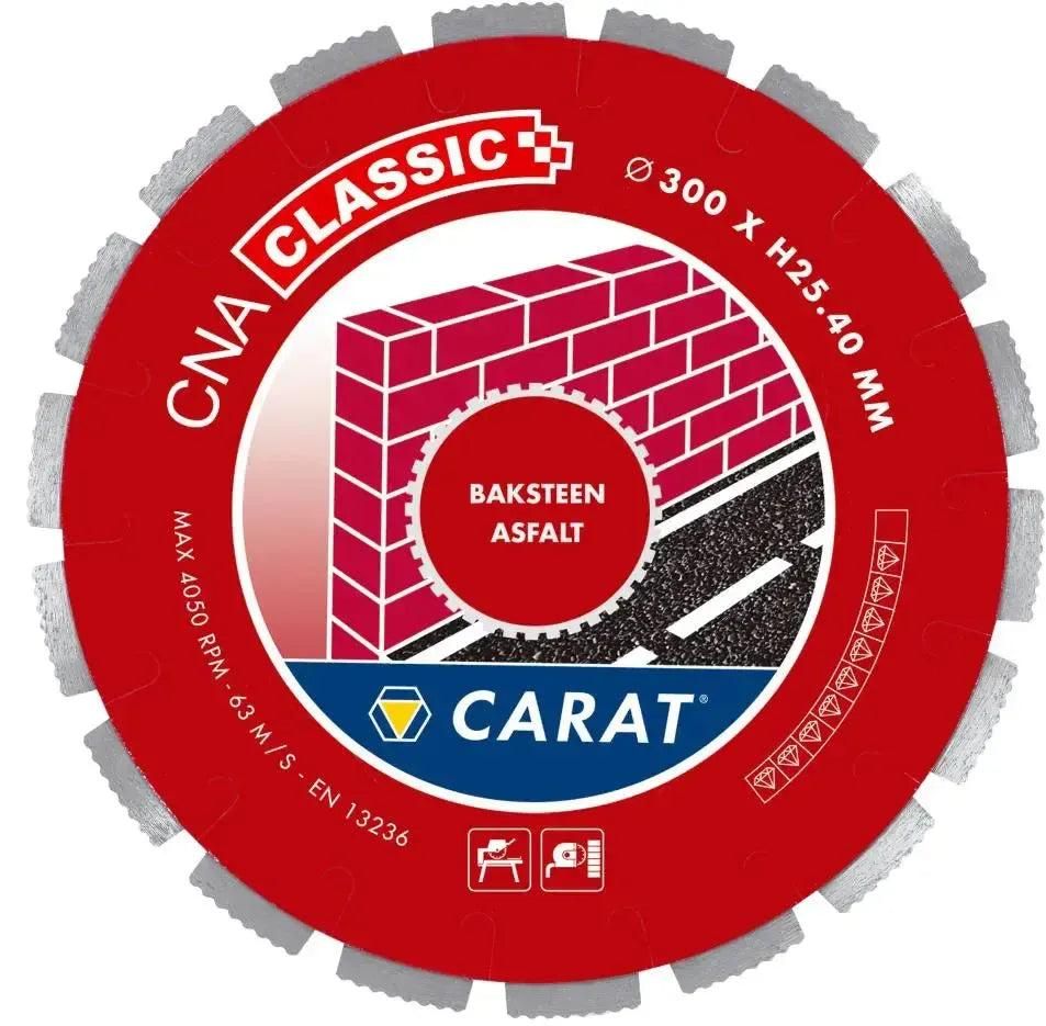 Carat CNA CLASSIC Diamantzaag baksteen/asfalt 370x30mm - CNAC370500