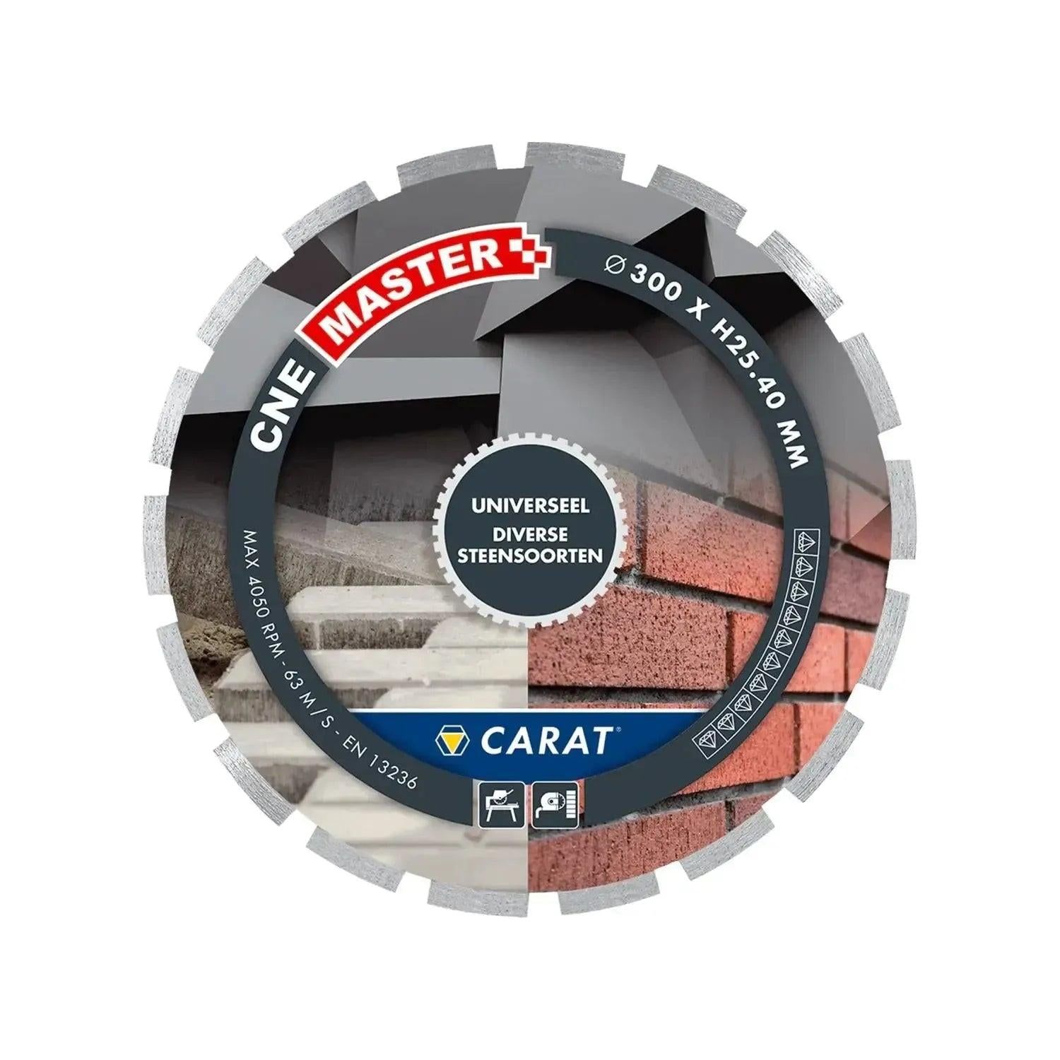Carat CNE MASTER Diamantzaag universeel 370x30mm - CNEM370500