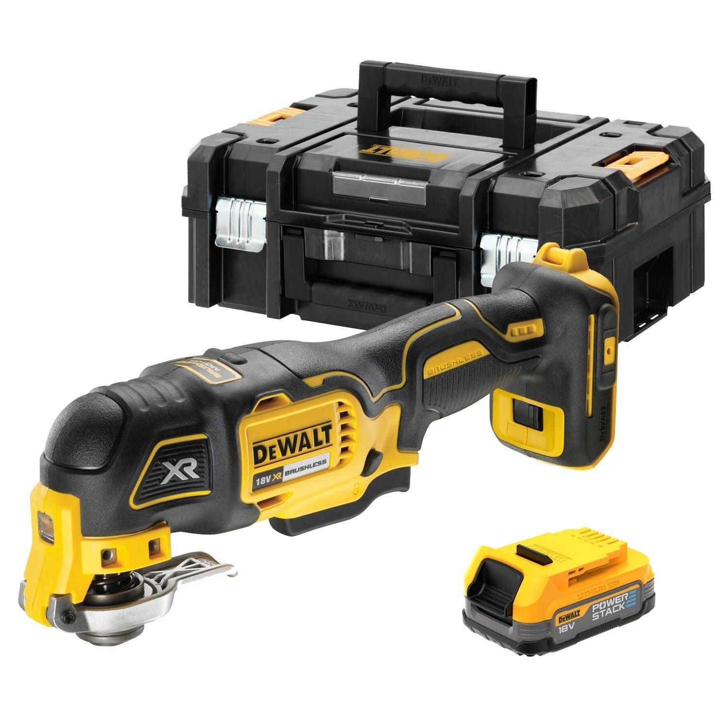 ONEVAN Multifunctioneel Accu Oscillatiegereedschap - 18V Met 2x 1,5Ah Accu's En 22 Accessoires