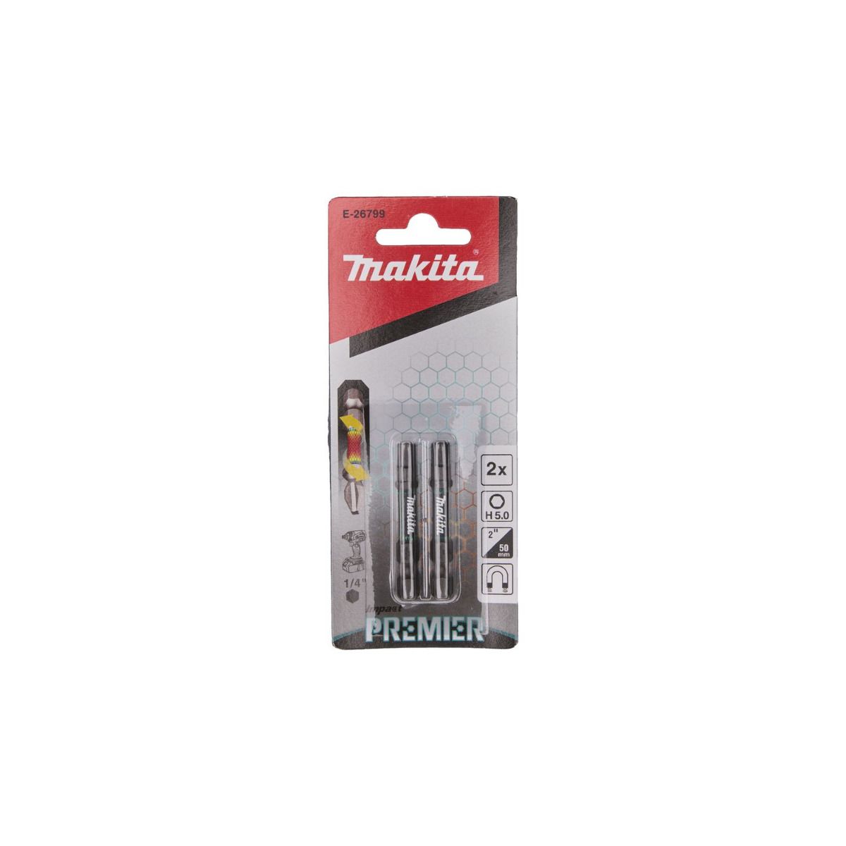 Makita Slagschroefbit H5x50mm