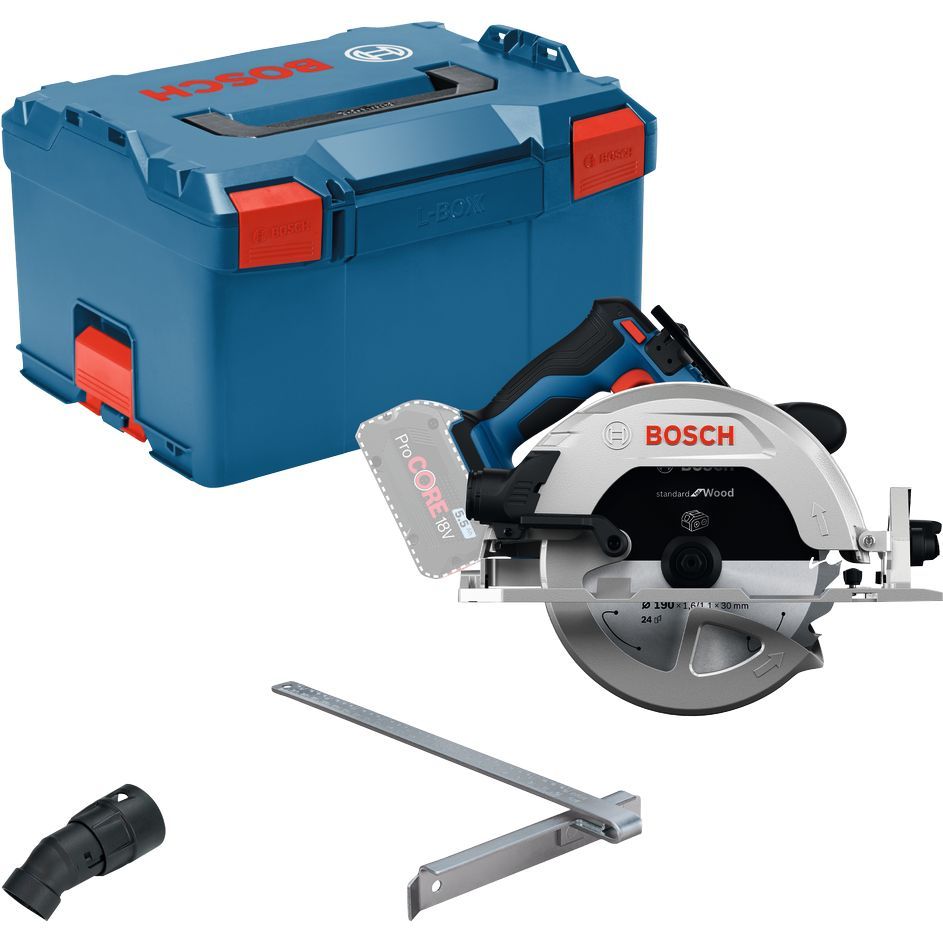 Bosch Professional PRO GKS 18V-68-2 Accu cirkelzaag 190mm 18V Basic Body in L-Boxx - 06016D0001