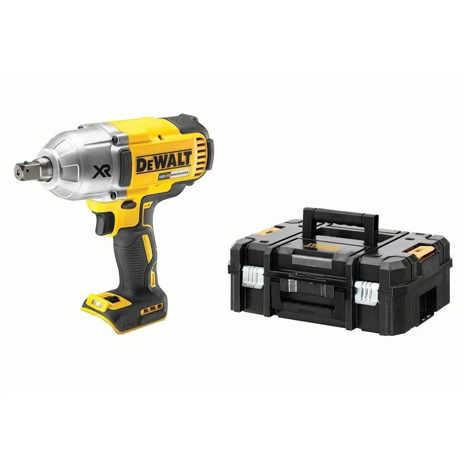 DeWALT DCF899NT Accu slagmoersleutel 950Nm 1/2"borgpin 18V XR Basic Body in TSTAK