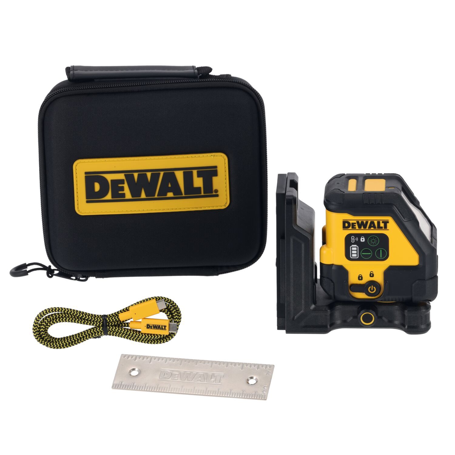 DeWALT DCLE14201GB Kruislijnlaser groen USB-C