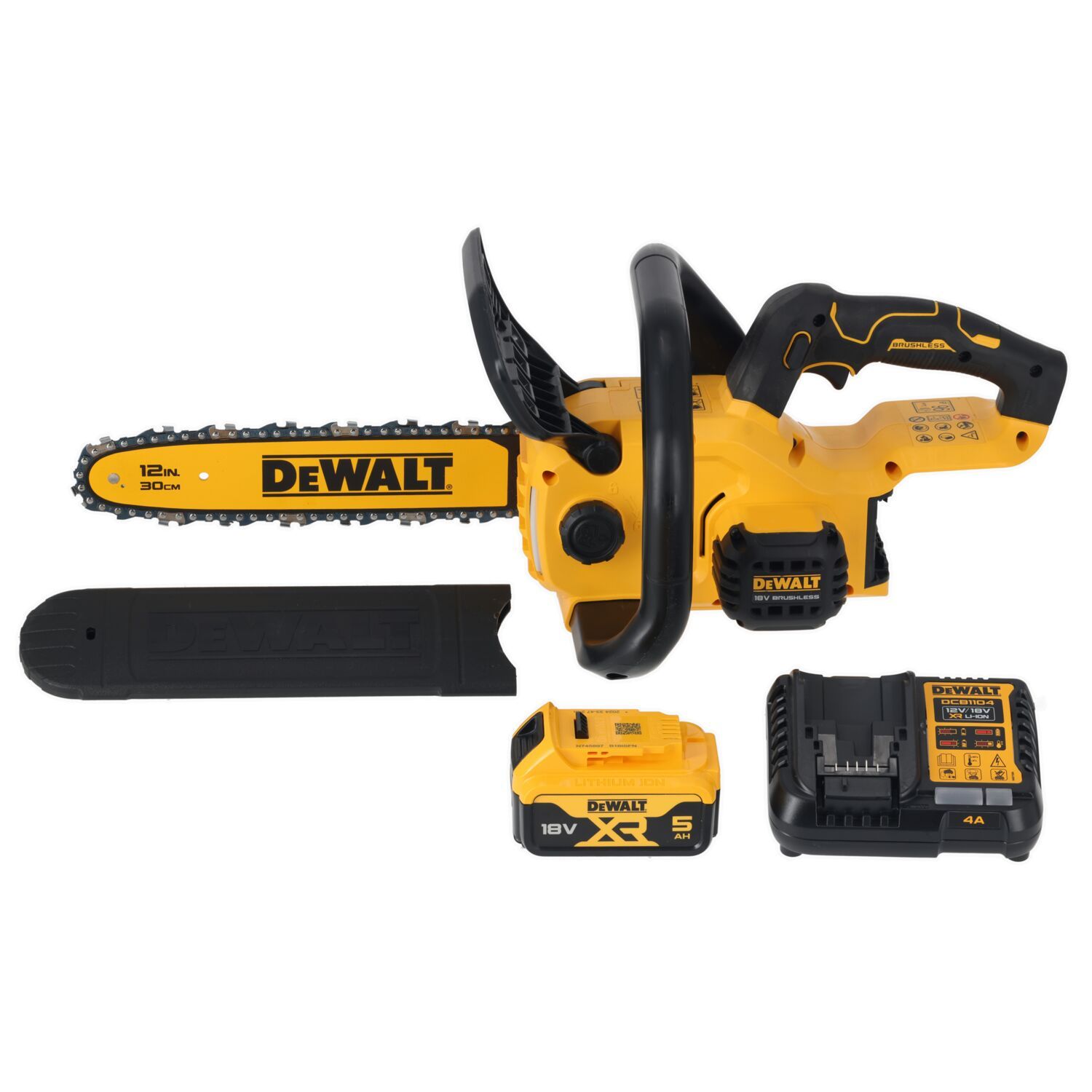 DeWALT DCMCS565P1 Accu tophandle kettingzaag 30cm 18V XR 5.0Ah