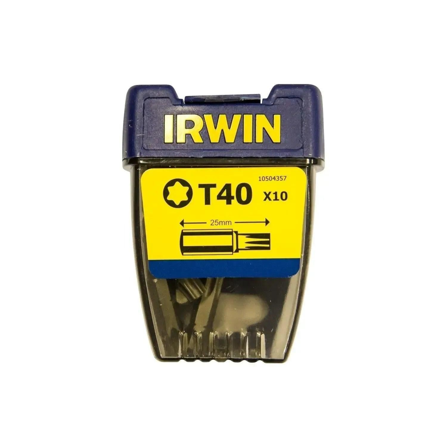 Irwin Torx T40 - 1/4”/25 mm - VE=10 - 10504357