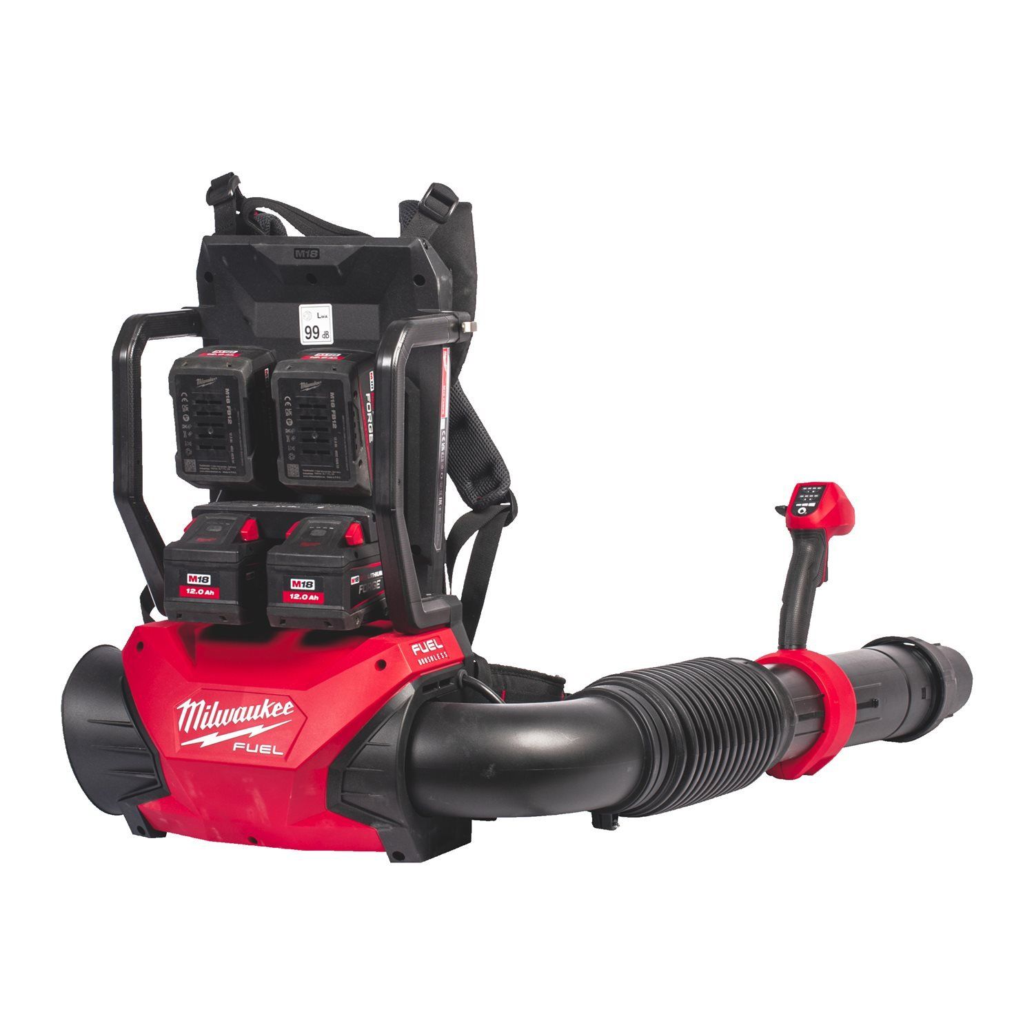Milwaukee M18 FUEL™ F2BPB-124 Ruggedragen accu bladblazer 2x18V 12.0Ah - 4933499231