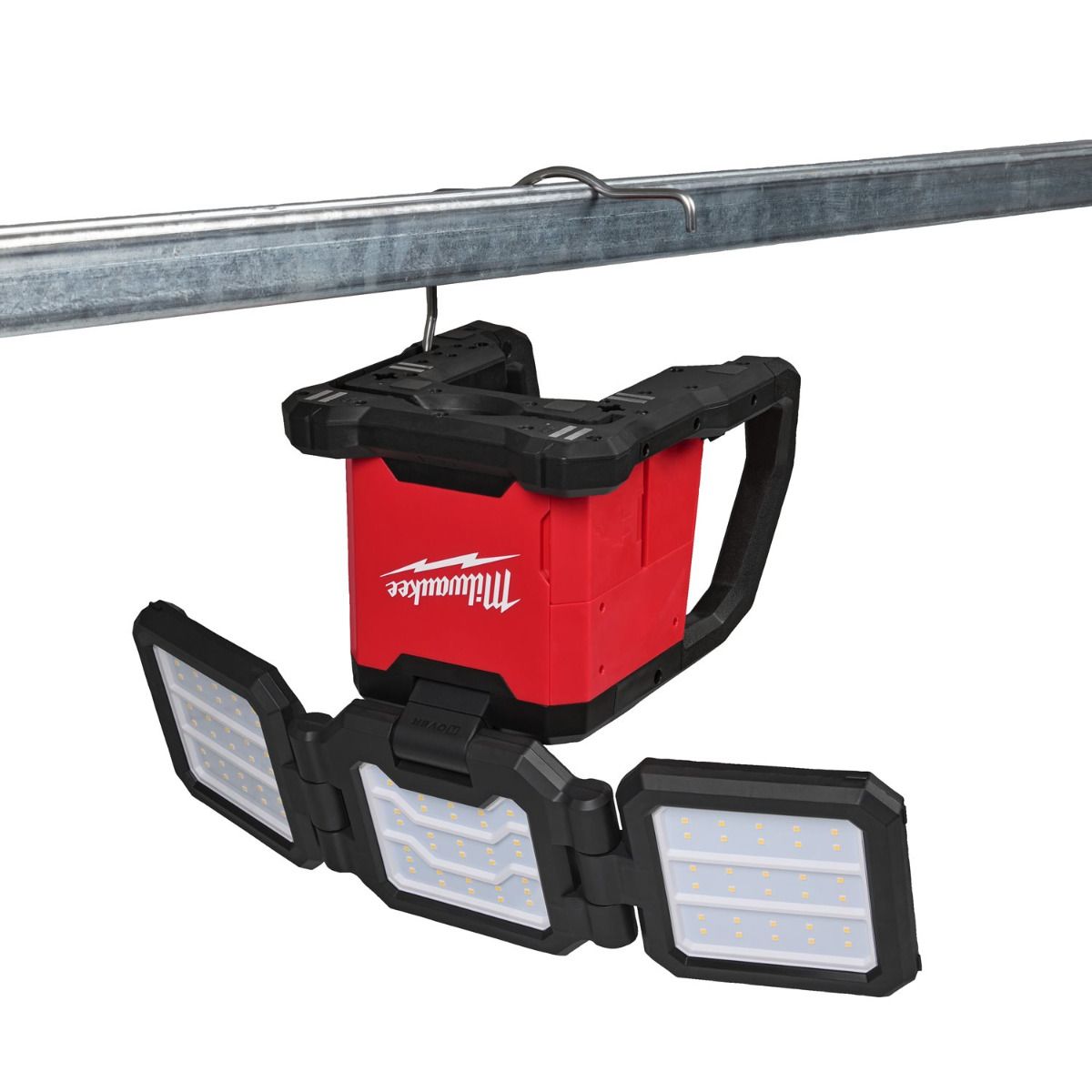T-SUN Acculamp Milwaukee 18V 60W LED - Draagbare Bouwlamp Met 2 Helderheidsmodi