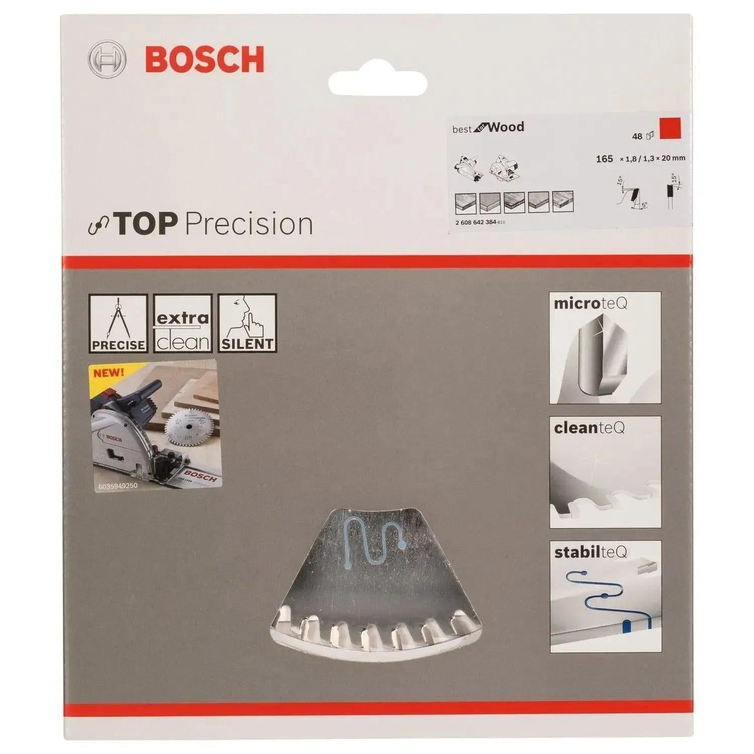 Bosch Professional Cirkelzaagblad Expert For Wood 140x20x1,8mm 42T - Accu Zaagblad