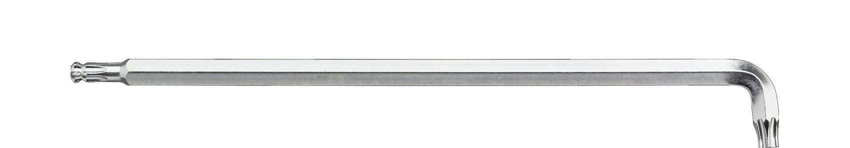 Wiha Stiftsleutel TORX® kogelkop met kort been, titaanzilver - 40973